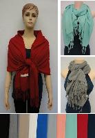 Pashmina with Fringe [Solid Color] Super Soft